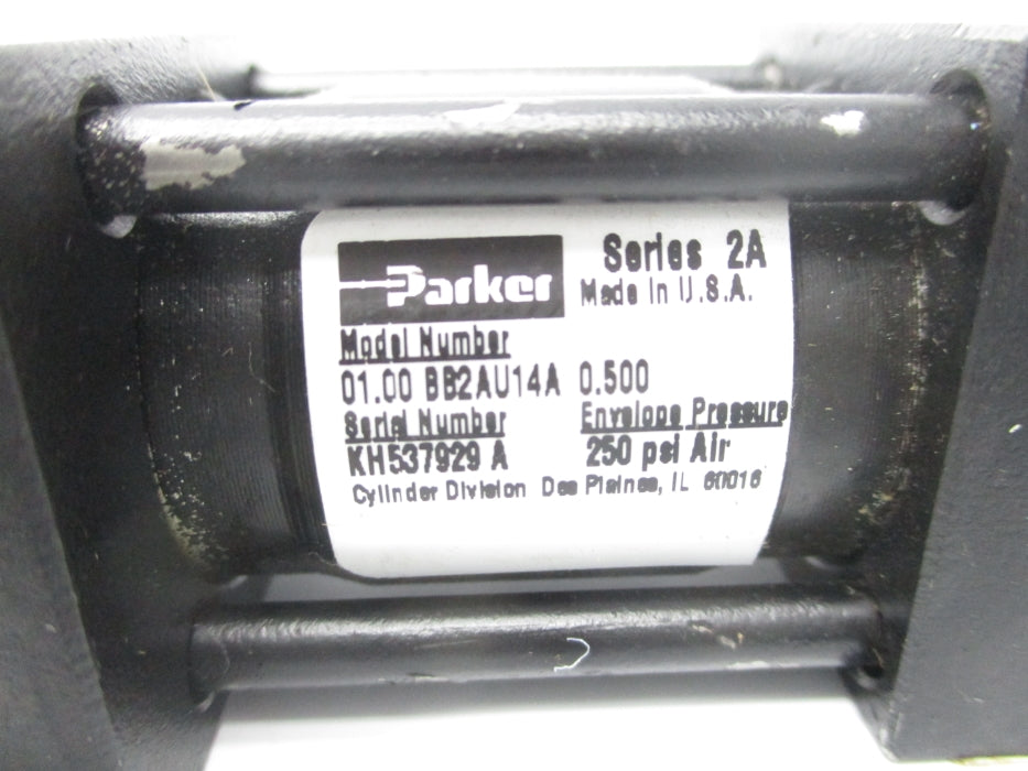 PARKER 01.00BB2AU14A0.500 250PSI UNMP