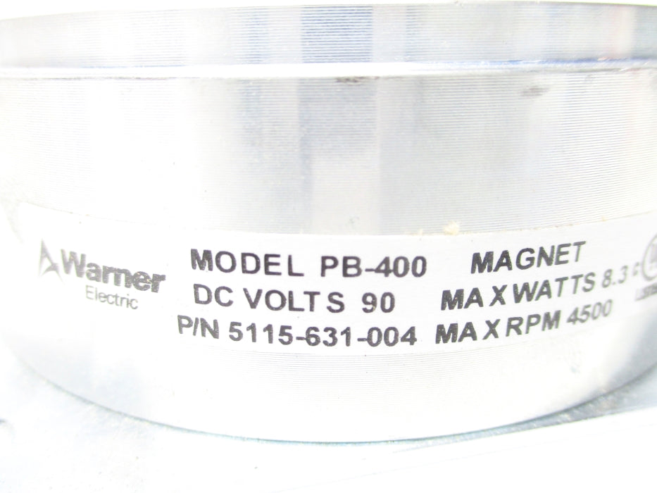 WARNER ELECTRIC PB-400 5115-631-004 90VDC NSNP