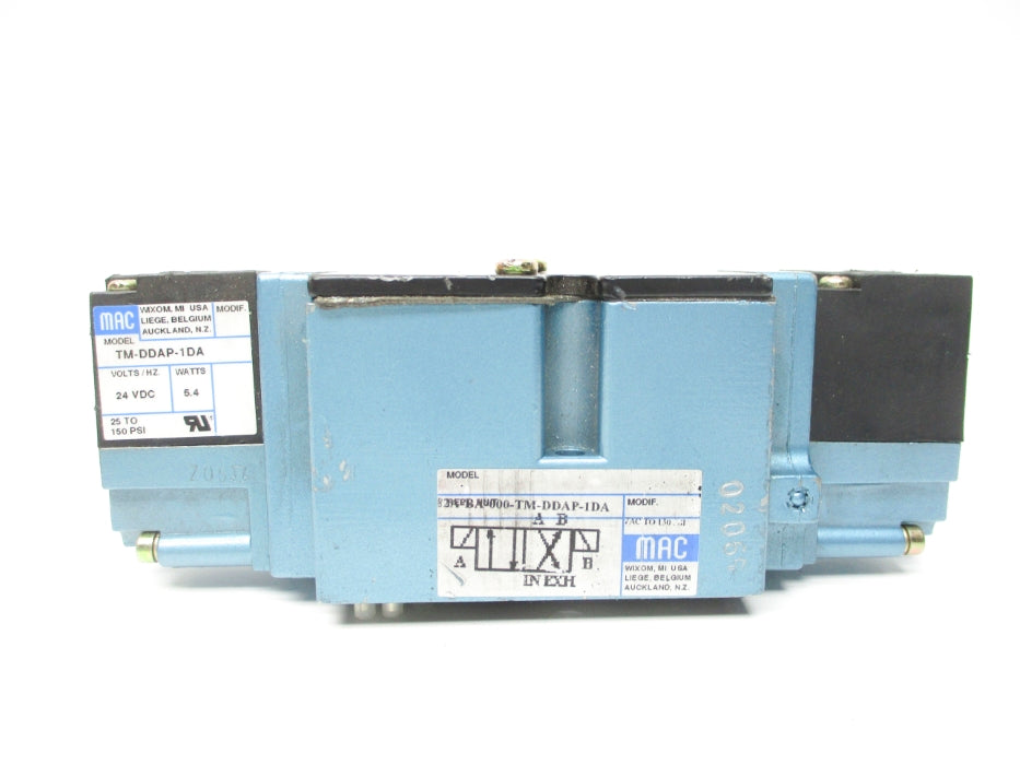MAC 821A-BA-000-TM-DDAP-1DA 24VDC 150PSI UNMP