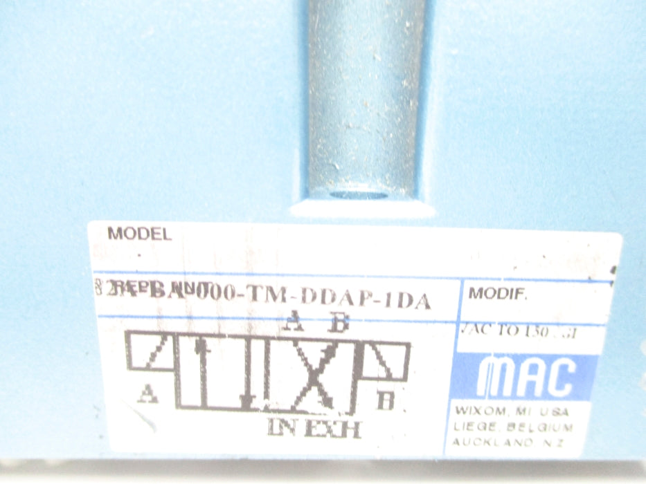 MAC 821A-BA-000-TM-DDAP-1DA 24VDC 150PSI UNMP