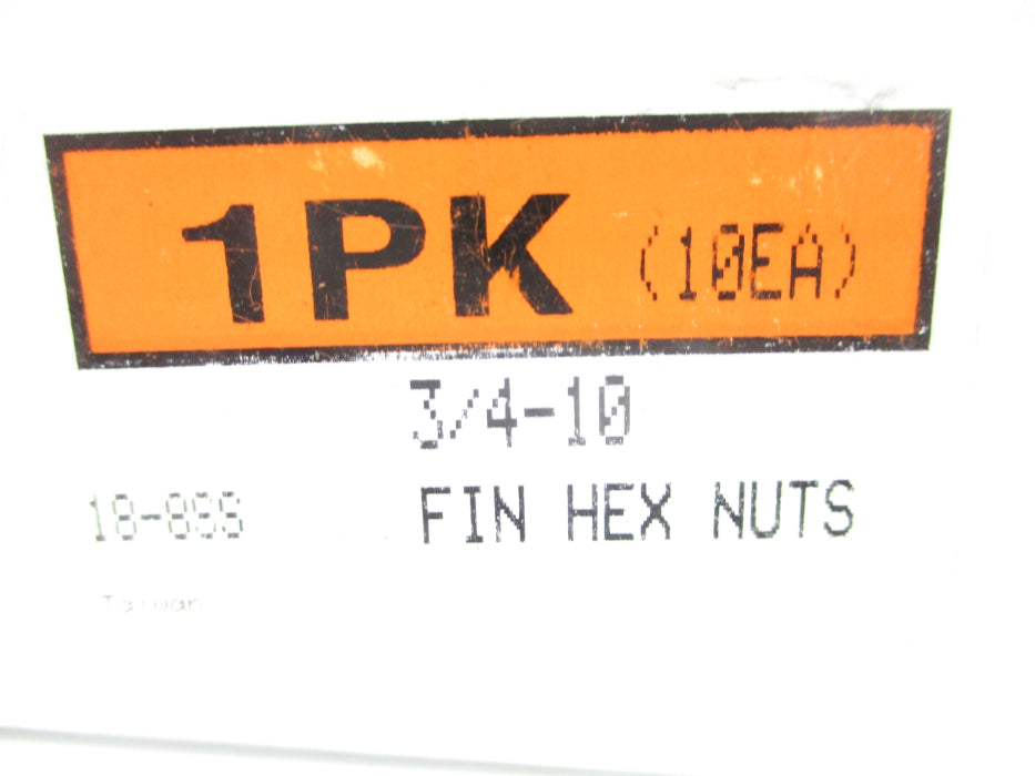 INDUSTRIAL MRO 18-8-SS (PKG OF 10) NSMP