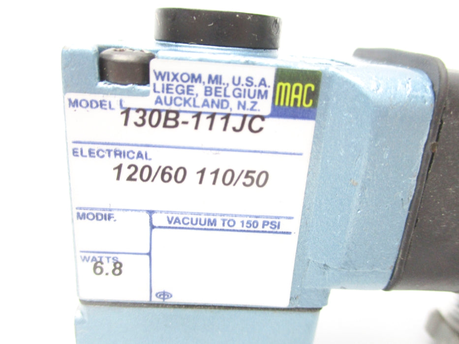 MAC 130B-111JC 120V 150PSI NSNP