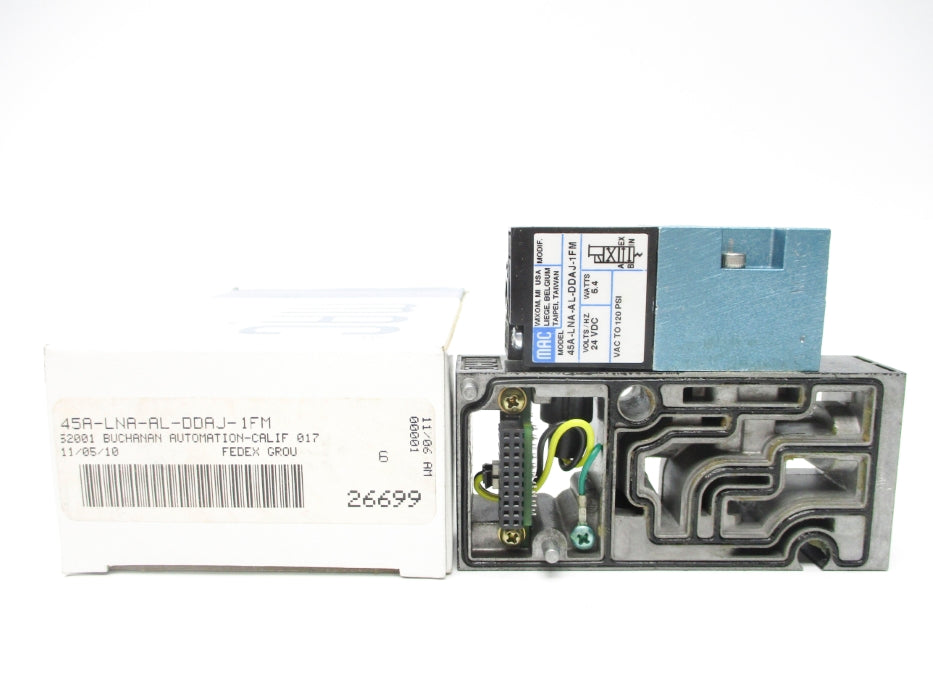 MAC 45A-LNA-AL-DDAJ-1FM 24VDC 120PSI NSMP