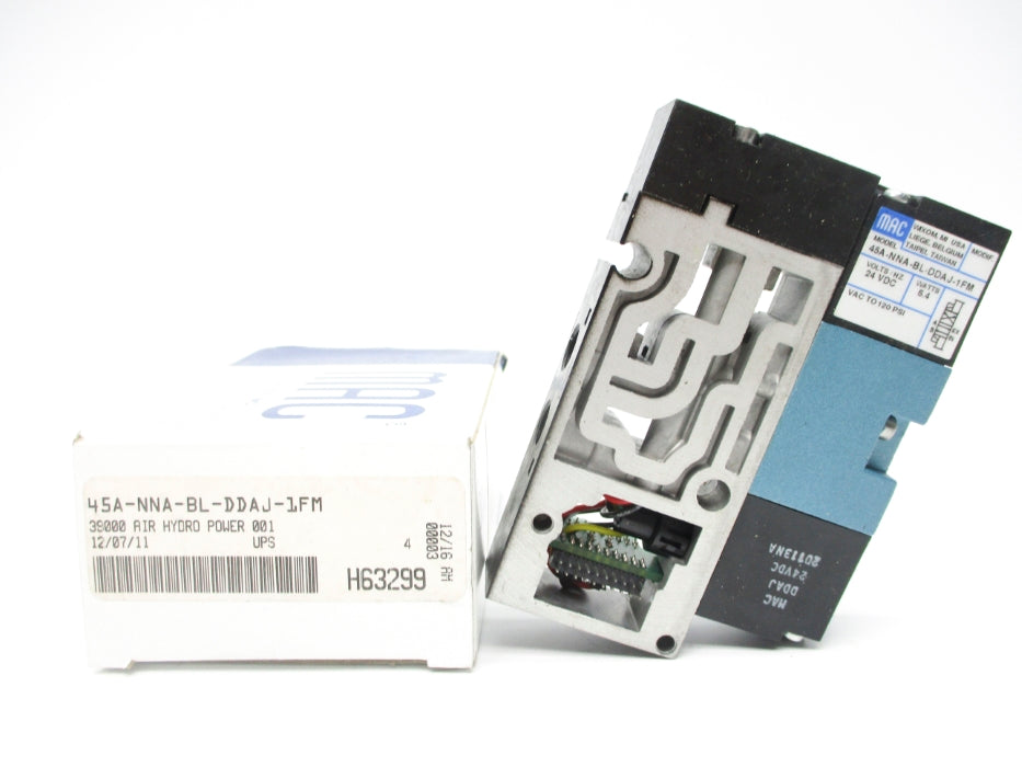 MAC 45A-NNA-BL-DDAJ-1FM 24VDC 120PSI NSMP