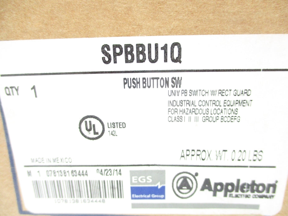 APPLETON SPBBU1Q NSMP