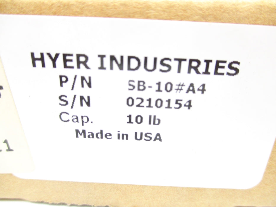 HYER SB-10#A4 NSMP