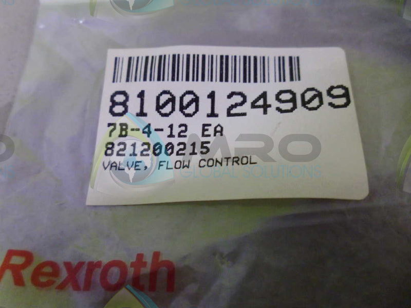 REXROTH 7B-4-12 VALVE *NEW IN ORIGINAL PACKAGE*