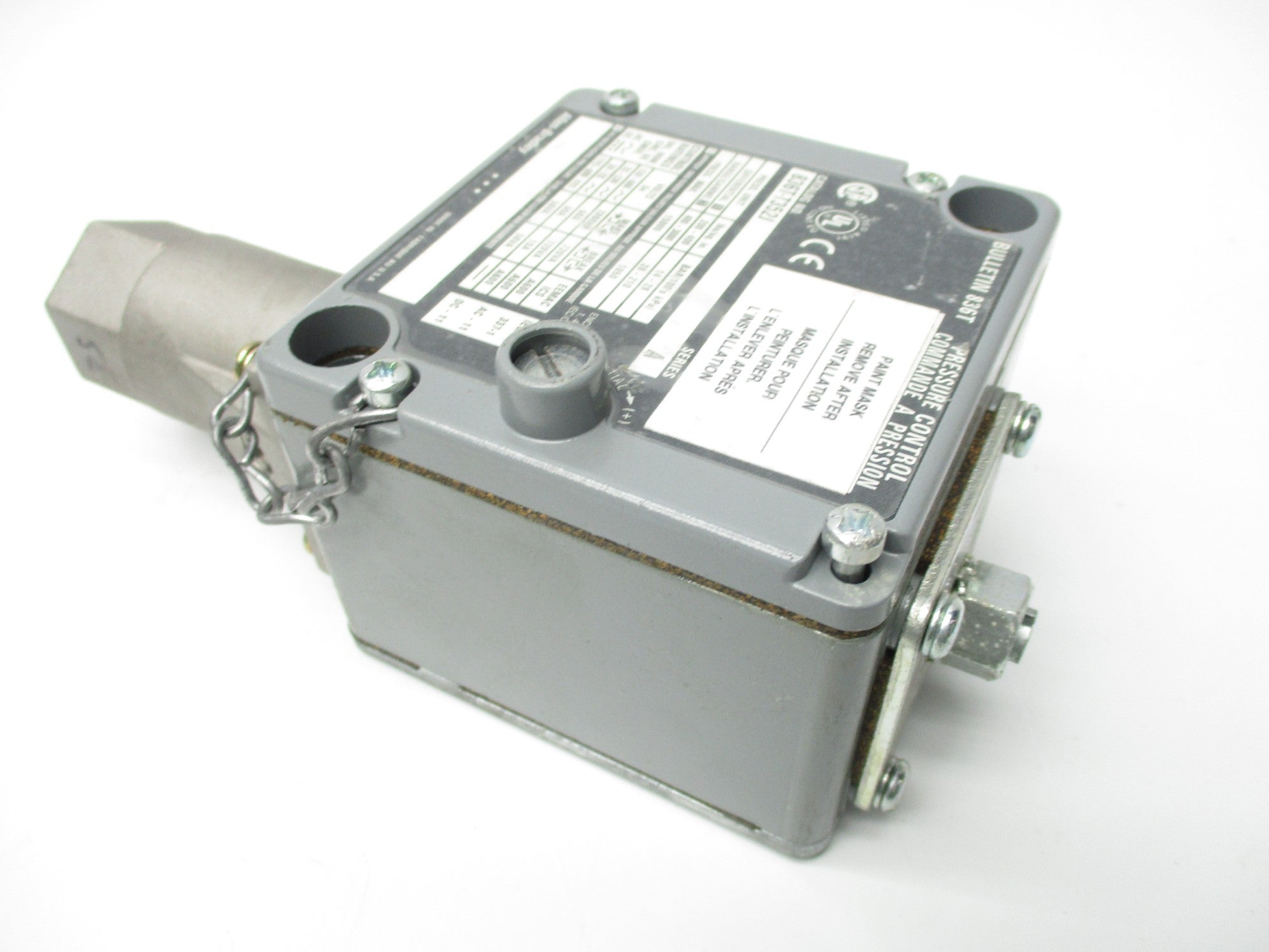 ALLEN BRADLEY 836T-T352J SER. A 120-600VAC 60A 400-3000PSI NSNP