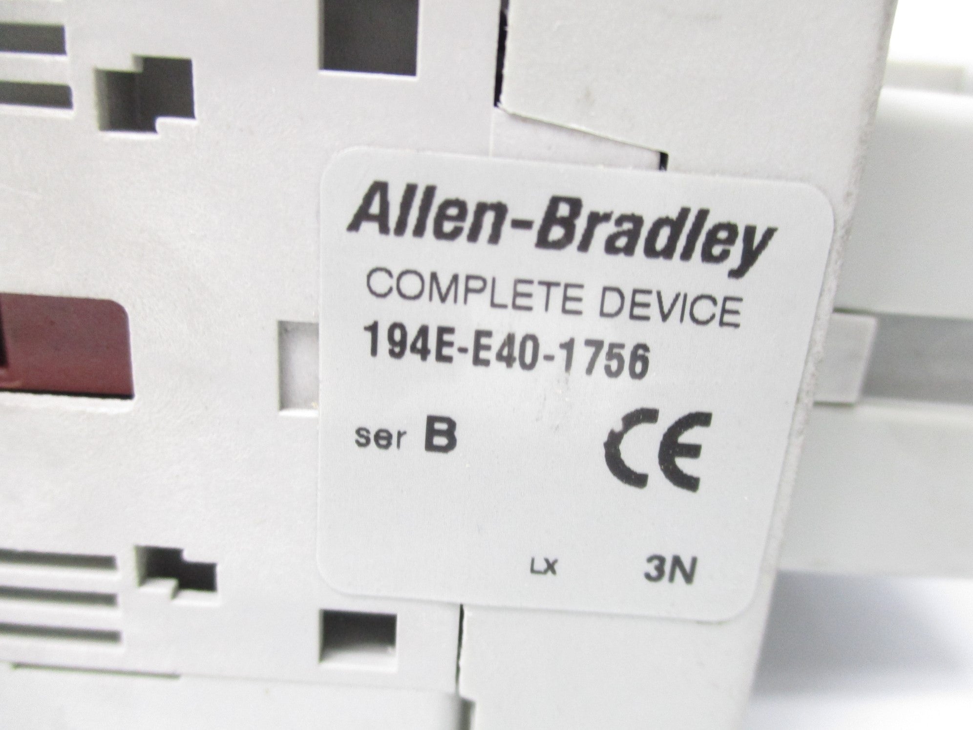 INDUSTRIAL SPARE PART 194E-E40-1756 SER. B NSNP
