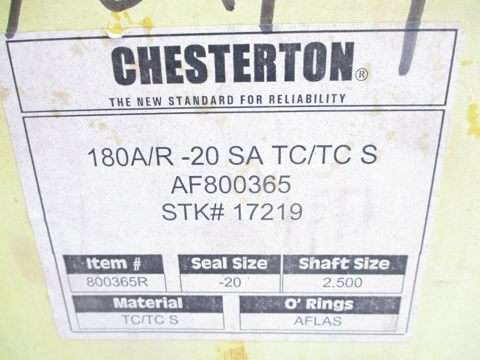 CHESTERTON 180A/R-20SATC/TCS 2.500 NSMP