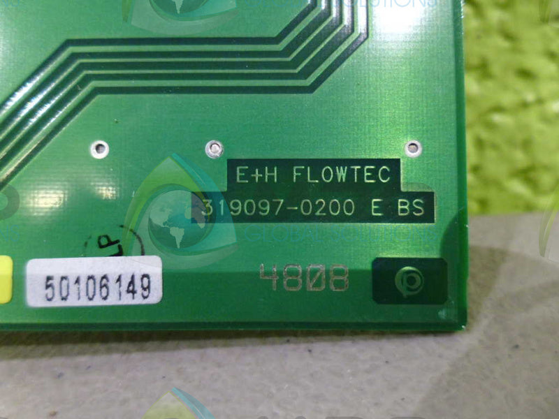 ENDRESS+HAUSER FLOWTEC 319097-0200 CIRCUIT BOARD *USED*