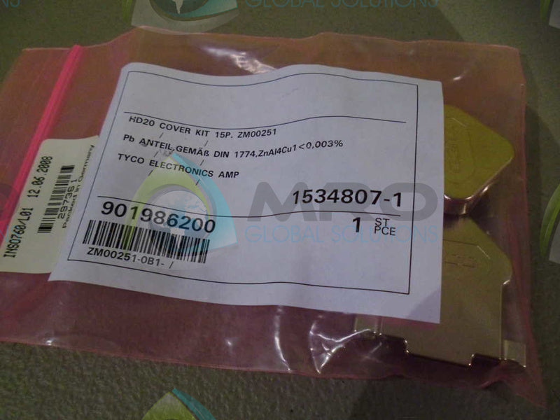 TYCO DA-15P-A191-K87 COVER KIT *NEW IN ORIGINAL PACKAGE*