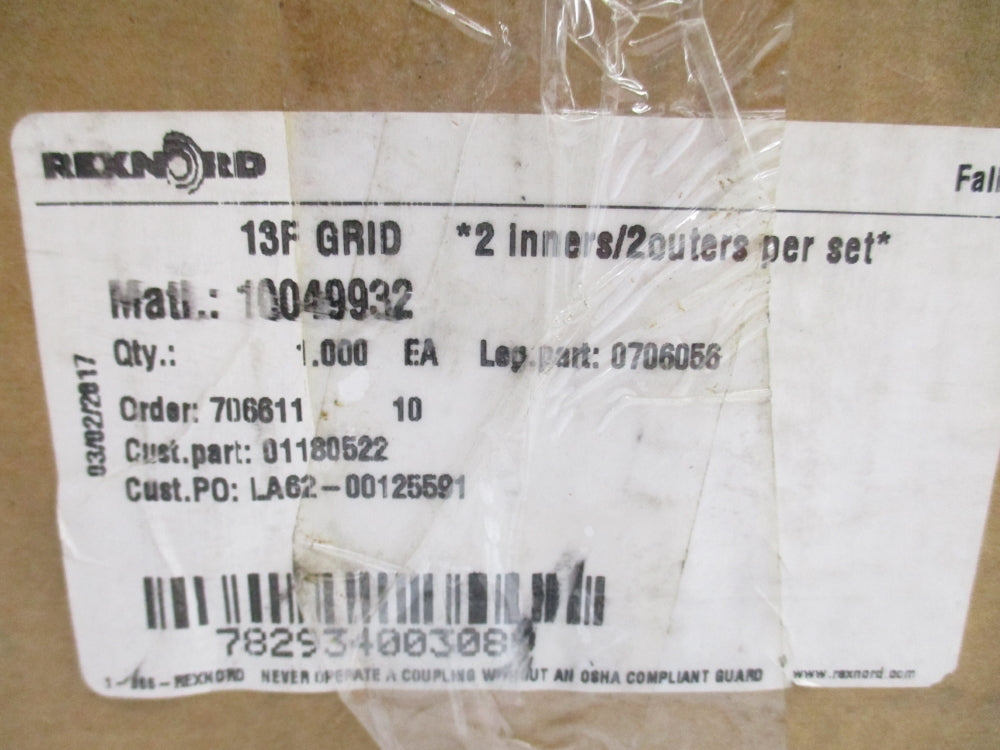 REXNORD 10049932 0706056 NSMP