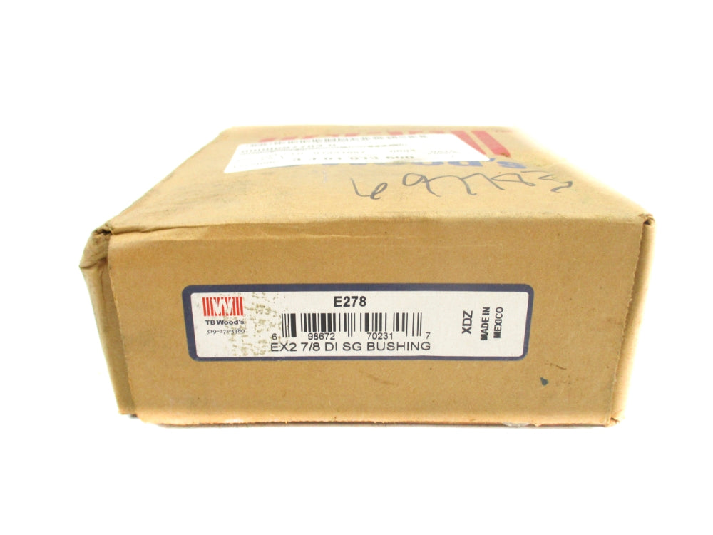 TB WOODS E278 2-7/8" NSFS
