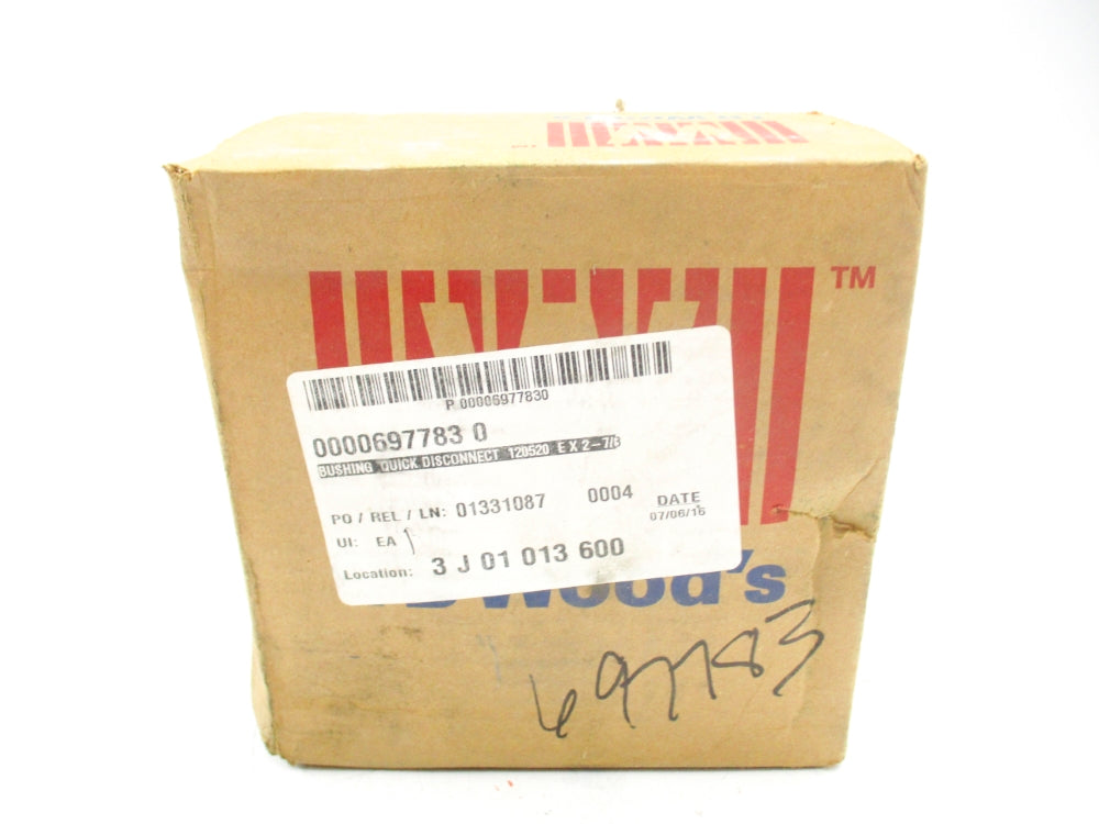 TB WOODS E278 2-7/8" NSFS