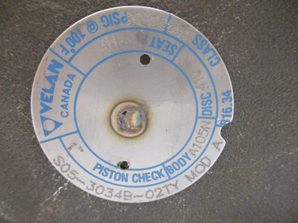 VELAN S05-3034B-02TY 1" NSNP