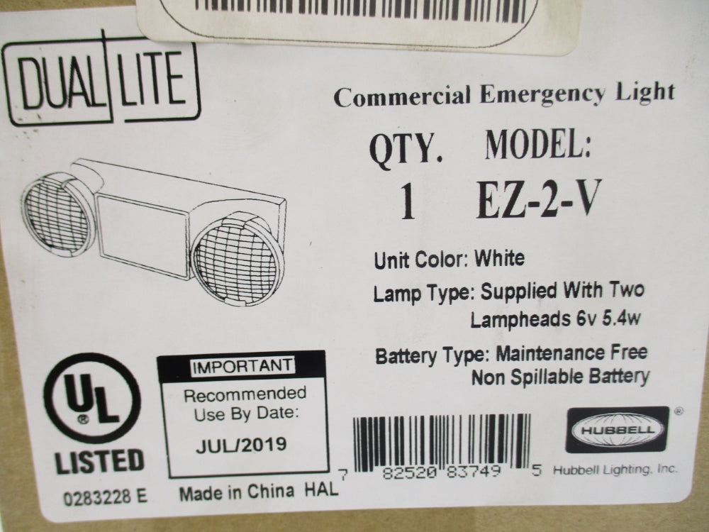 DUAL LITE EZ-2-V NSMP