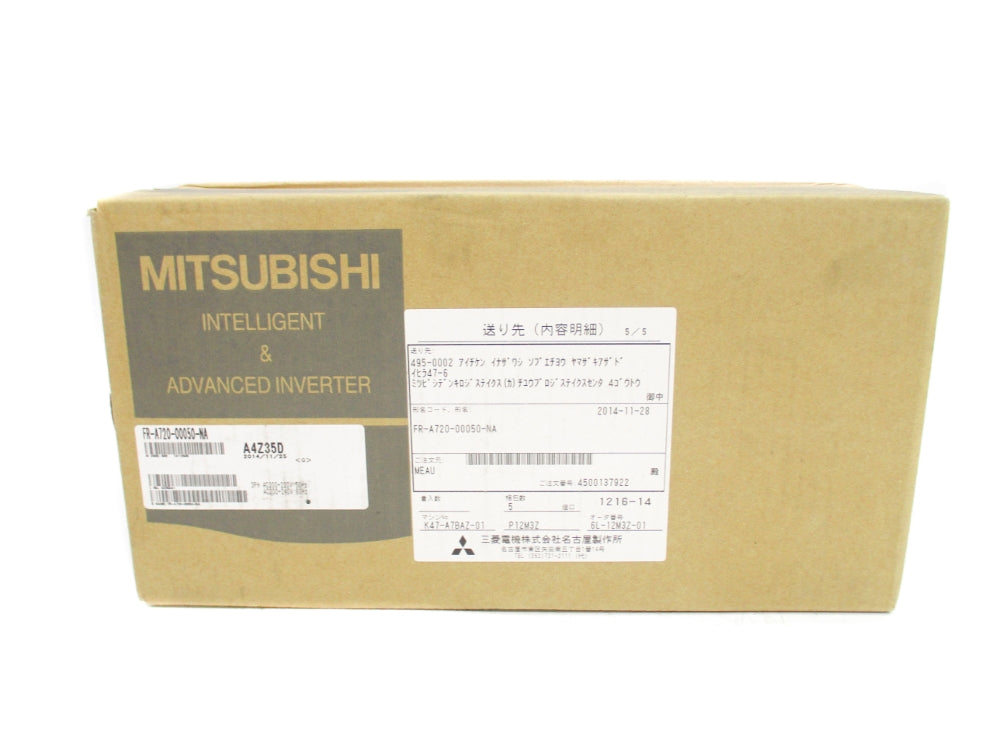 MITSUBISHI FR-A720-00050-NA NSFS