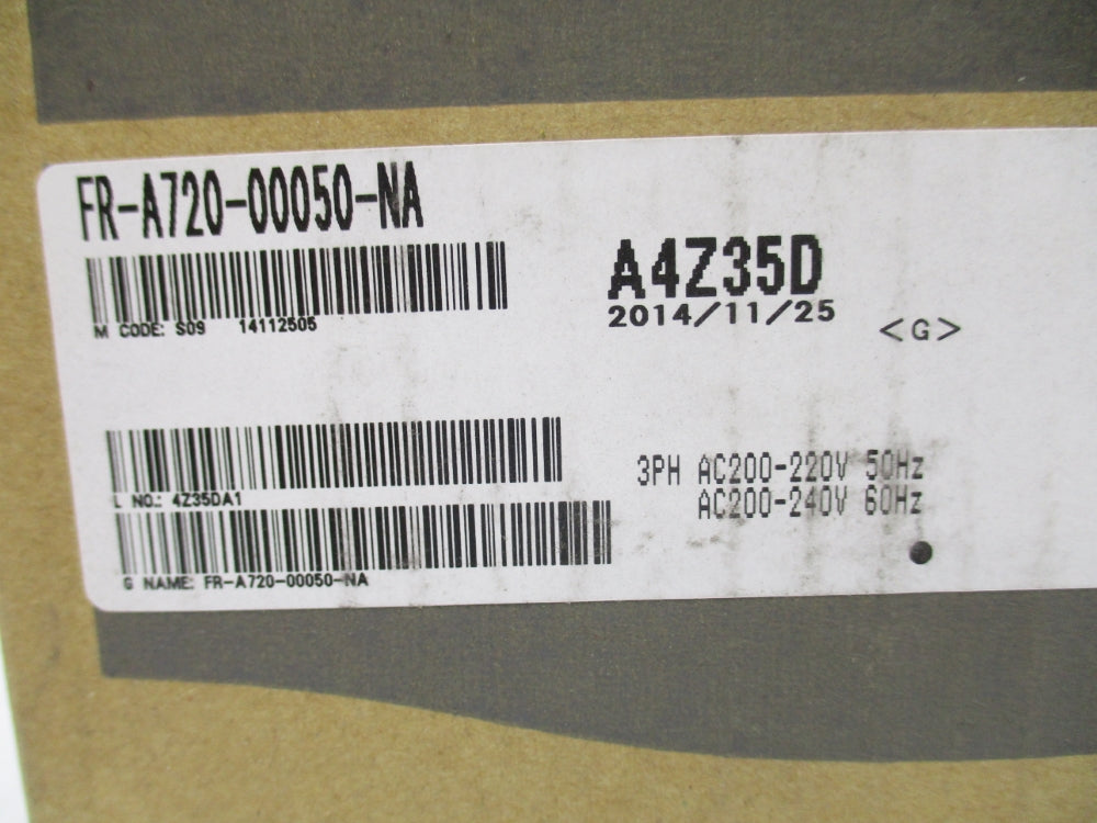 MITSUBISHI FR-A720-00050-NA NSFS