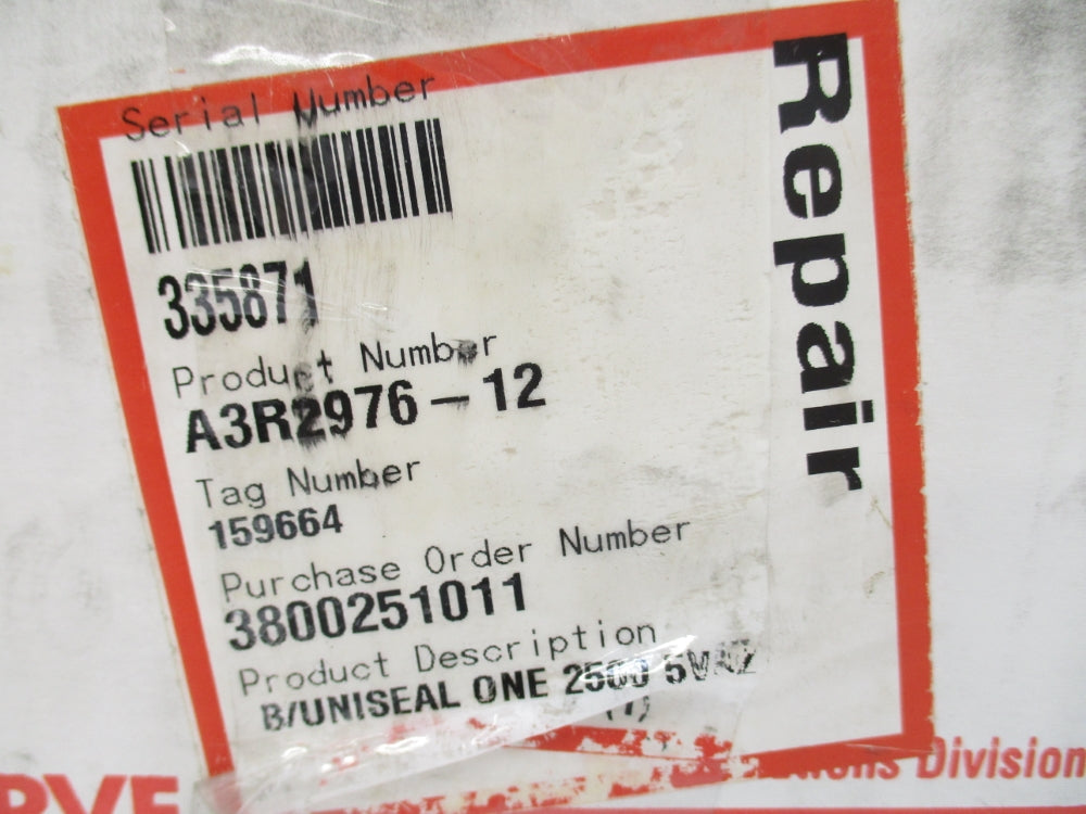 FLOWSERVE A3R2976-12 UNMP