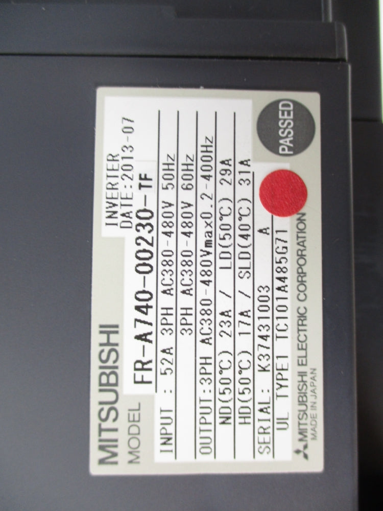 MITSUBISHI FR-A740-00230-TF NSMP