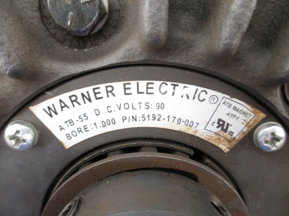 WARNER ELECTRIC 5192-170-007 ATB-55-1 90VDC NSMP