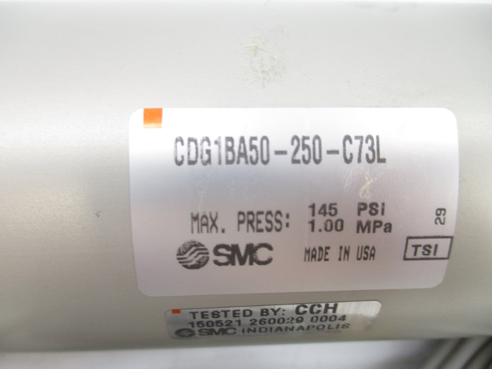 SMC CDG1BA50-250-C73L 145PSI NSNP
