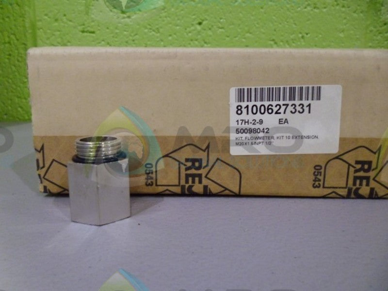 ENDRESS+HAUSER M20X1.5/NPT 1/" FLOWMETER KIT EXTENSION *NEW IN BOX*