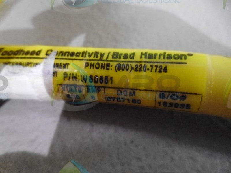 DANIEL WOODHEAD W80651 8AMP CORDSET *NEW NO BOX*
