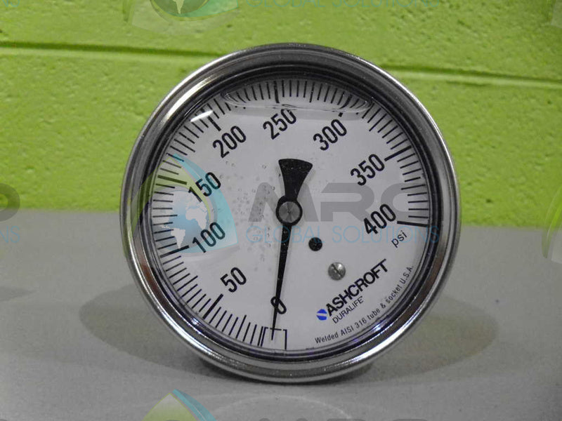 ASHCROFT 351009SWL02B-400# PRESSURE GAUGE 0-400 PSI *NEW IN BOX*