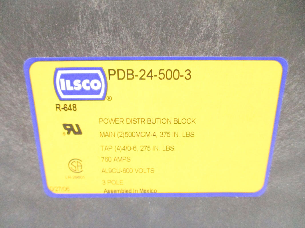 ILSCO PDB-24-500-3 NSMP