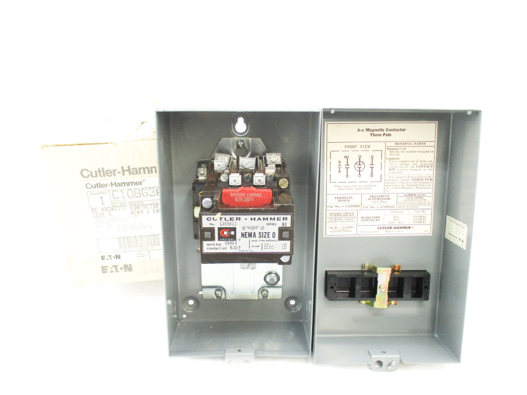 CUTLER HAMMER C10BG3A SER. A1 120V NSMP