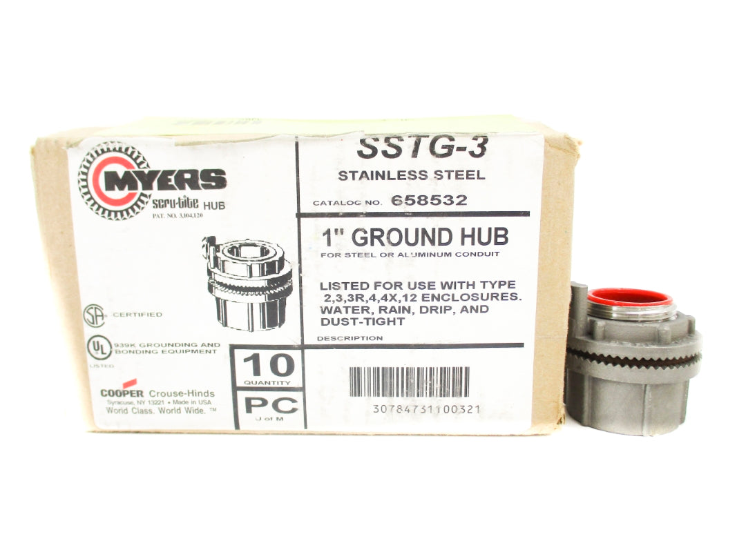 MYERS SSTG-3 658532 (PKG OF 10) 1" NSMP