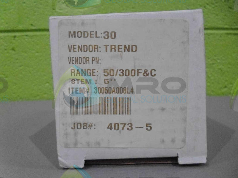 TREND 30050A008L4 GAUGE *NEW IN BOX*