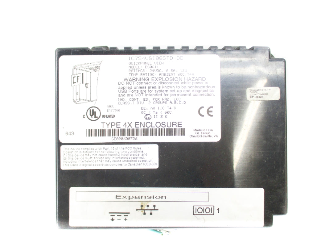 GE FANUC IC754VSI06STD-BB UNMP