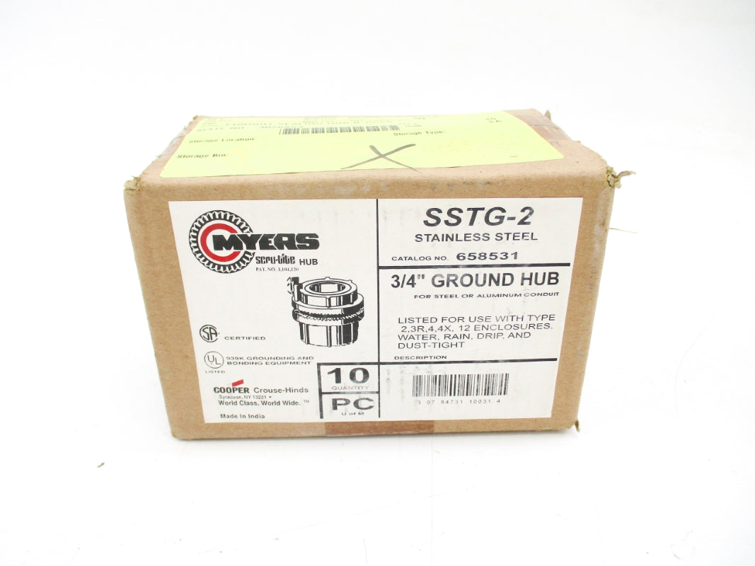 MYERS SSTG-2 (PKG OF 10) 3/4" NSFS