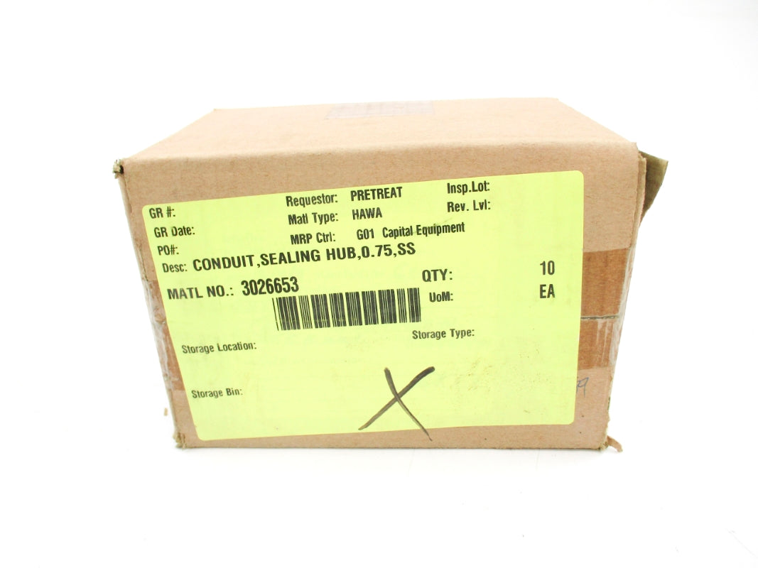 MYERS SSTG-2 (PKG OF 10) 3/4" NSFS