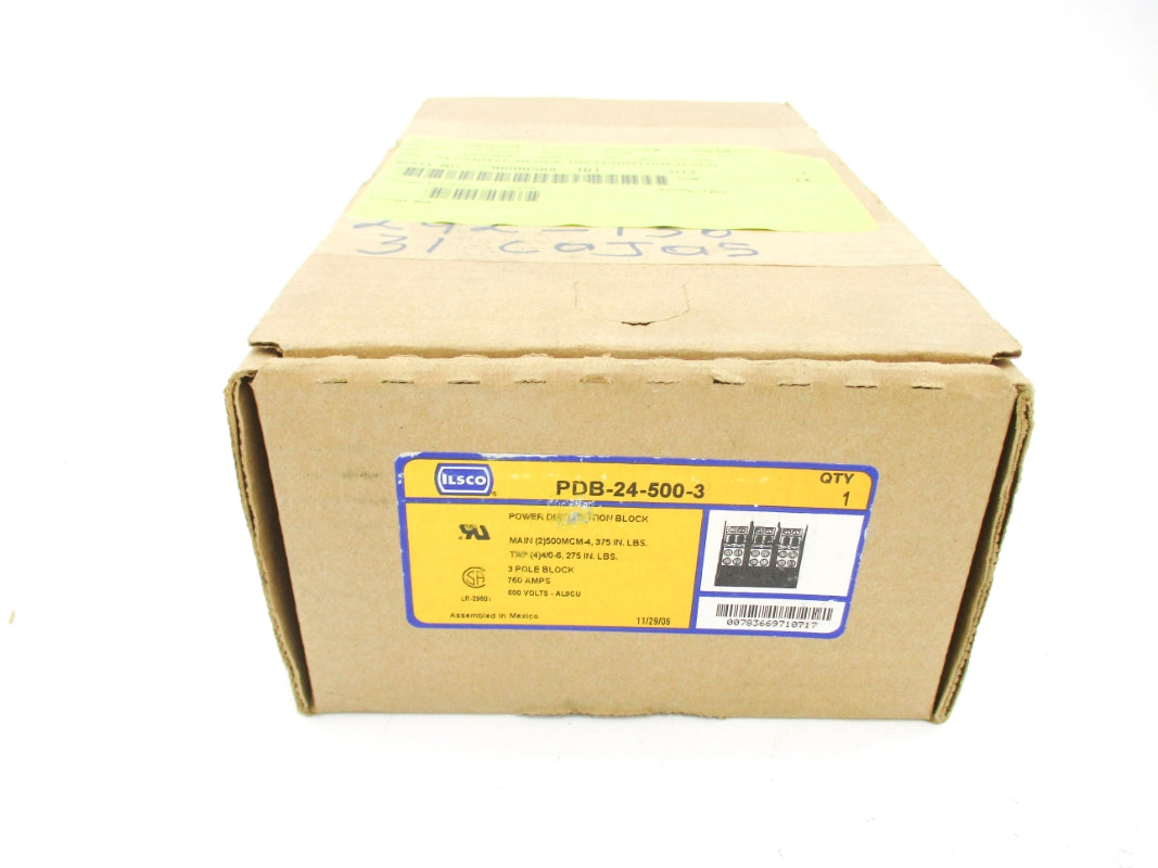 ILSCO PDB-24-500-3 NSFS