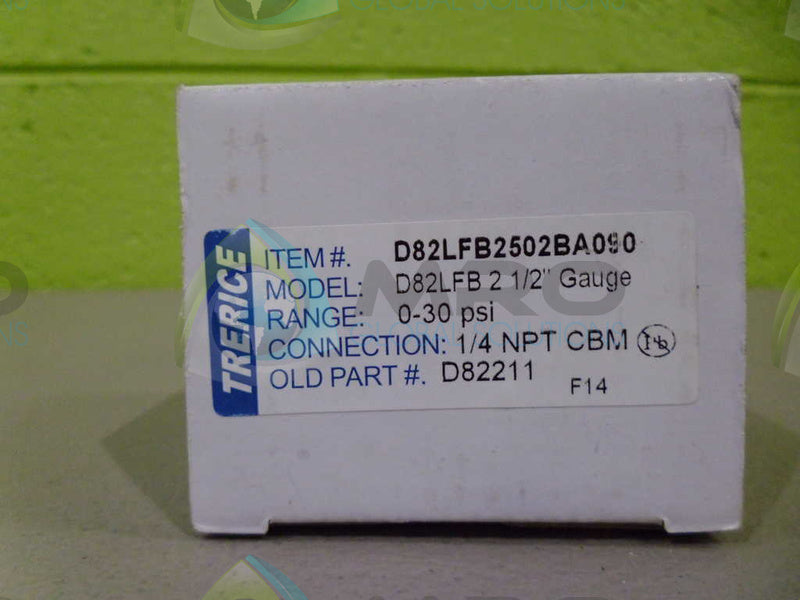 TRERICE D82LFB2502BA090 GAUGE *NEW IN BOX*