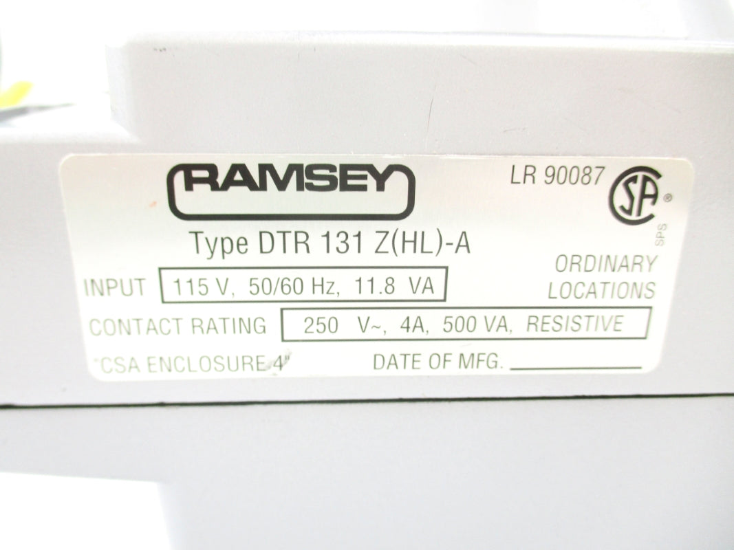 RAMSEY DTR131Z(HL)-A 115V NSNP