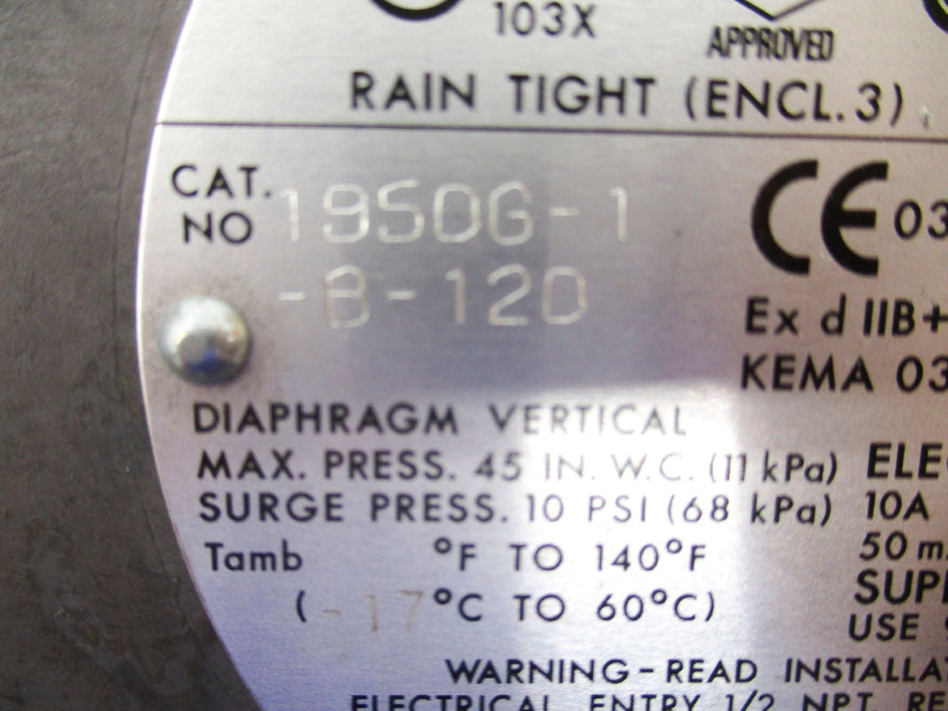 DWYER 1950G-1-B-120-ST NSMP