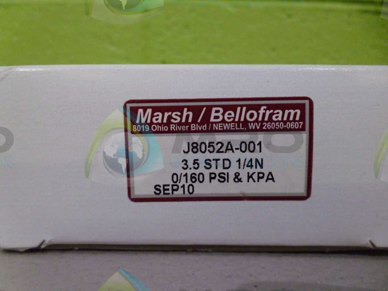 MARSH J8052A-001 GAUGE *NEW IN BOX*