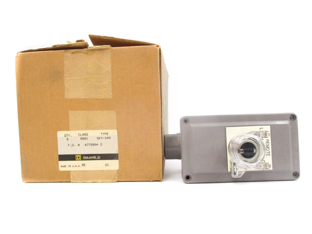 SQUARE D 9001SKY-100 SER. D 600VAC/DC (PKG OF 3) NSMP