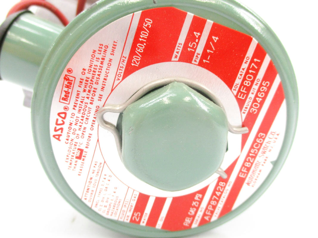 ASCO EF8215C63 110/120V 25PSI 1-1/4" NSMP