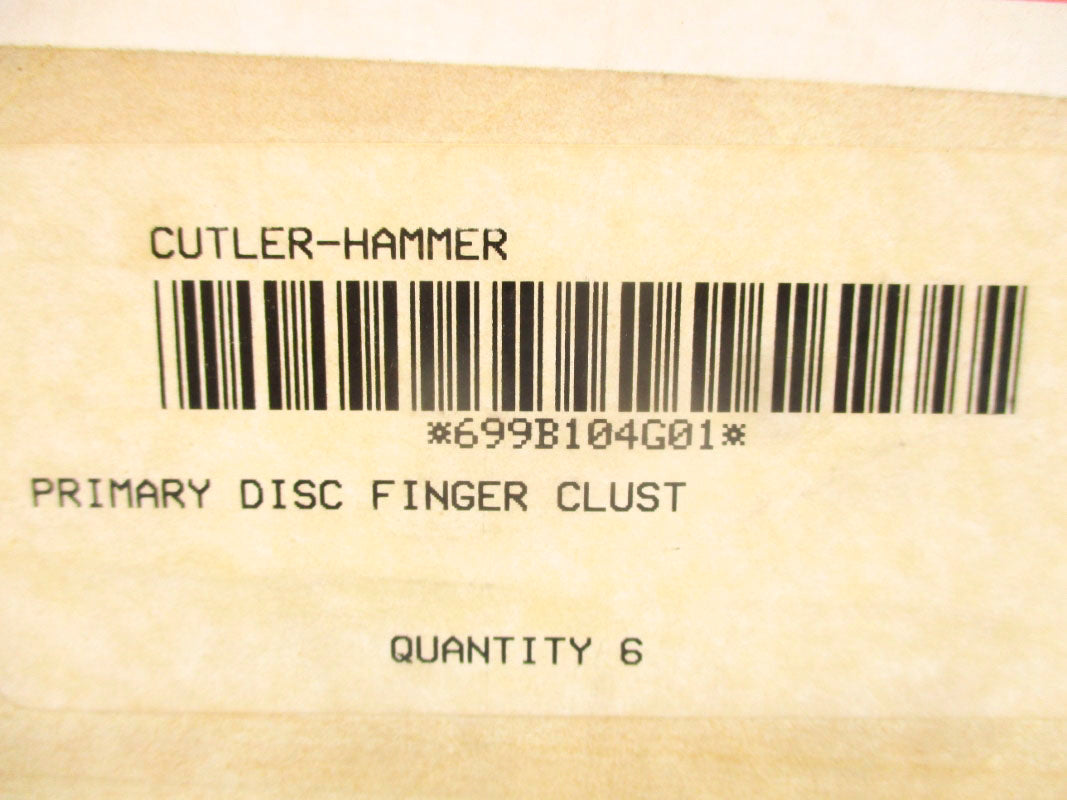 CUTLER HAMMER 699B104G01 (PKG OF 6) NSMP