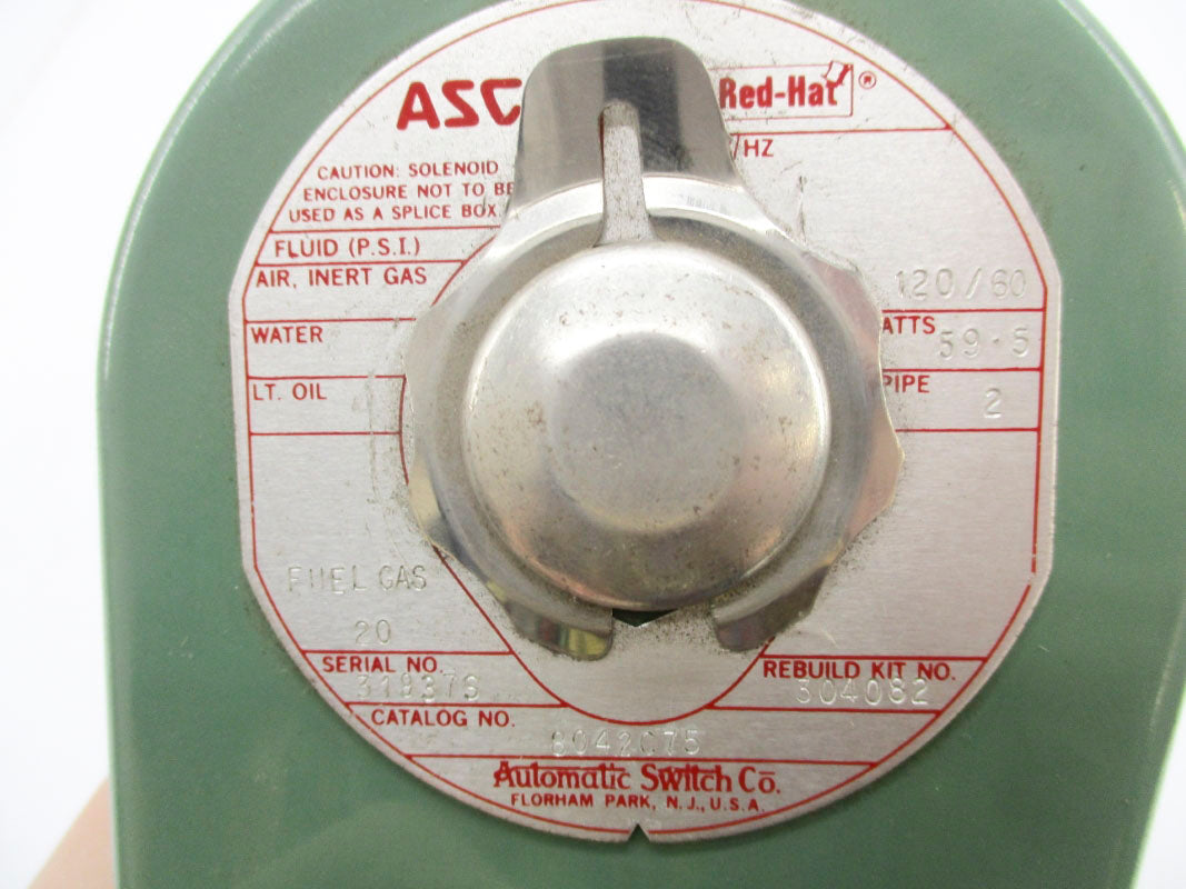 ASCO 8042C75 120V 2" NSNP