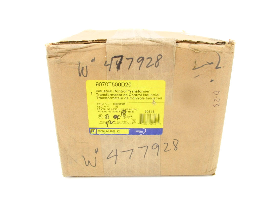 SQUARE D 9070T500D20 208/230/460V NSFS