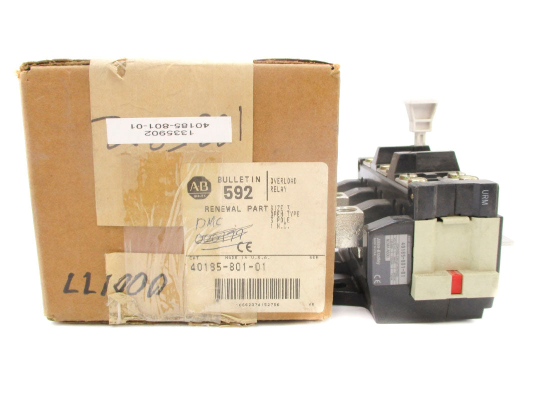 ALLEN BRADLEY 40185-801-01 120-600VAC (BR/WH) NSMP