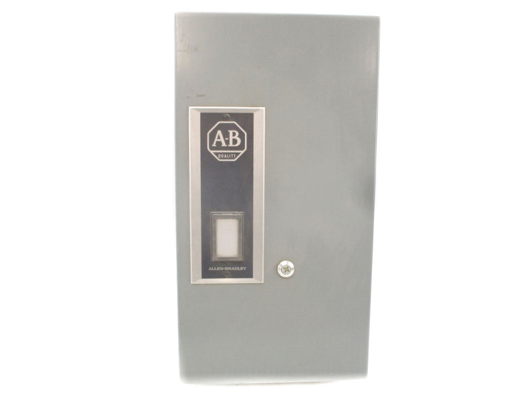 ALLEN BRADLEY 509-DAB ENCLOSURE (AS PICTURED) SER. A NSNP