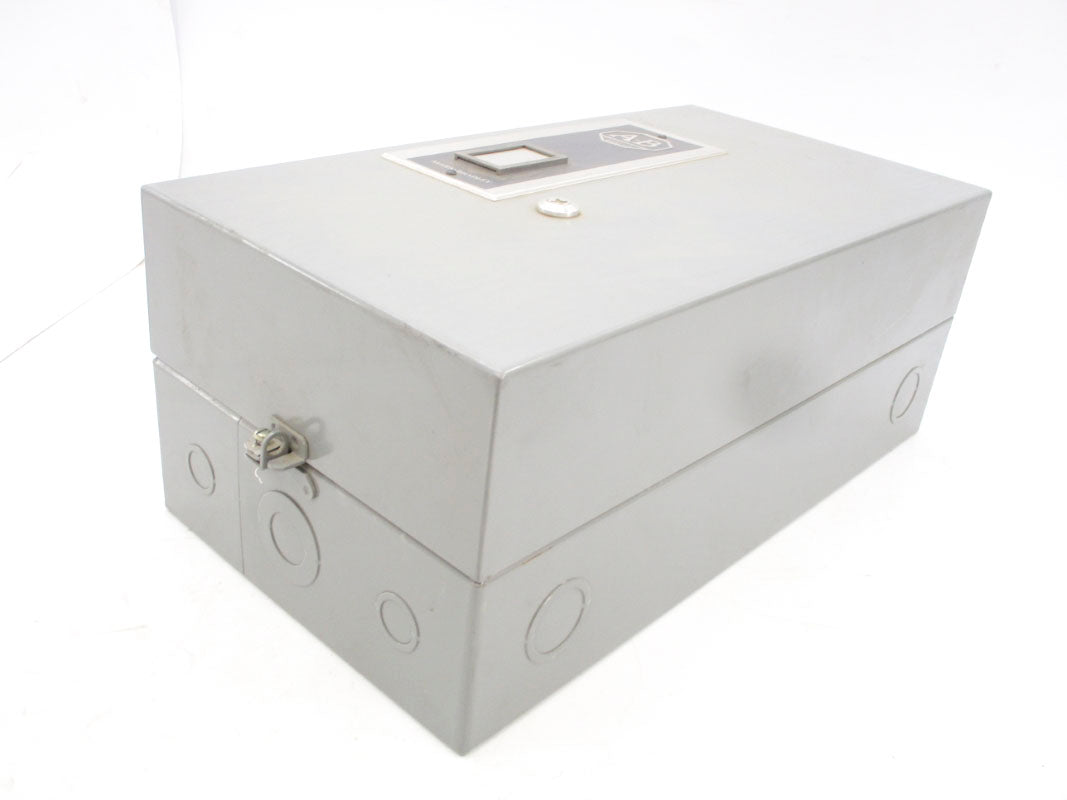 ALLEN BRADLEY 509-DAB ENCLOSURE (AS PICTURED) SER. A NSNP